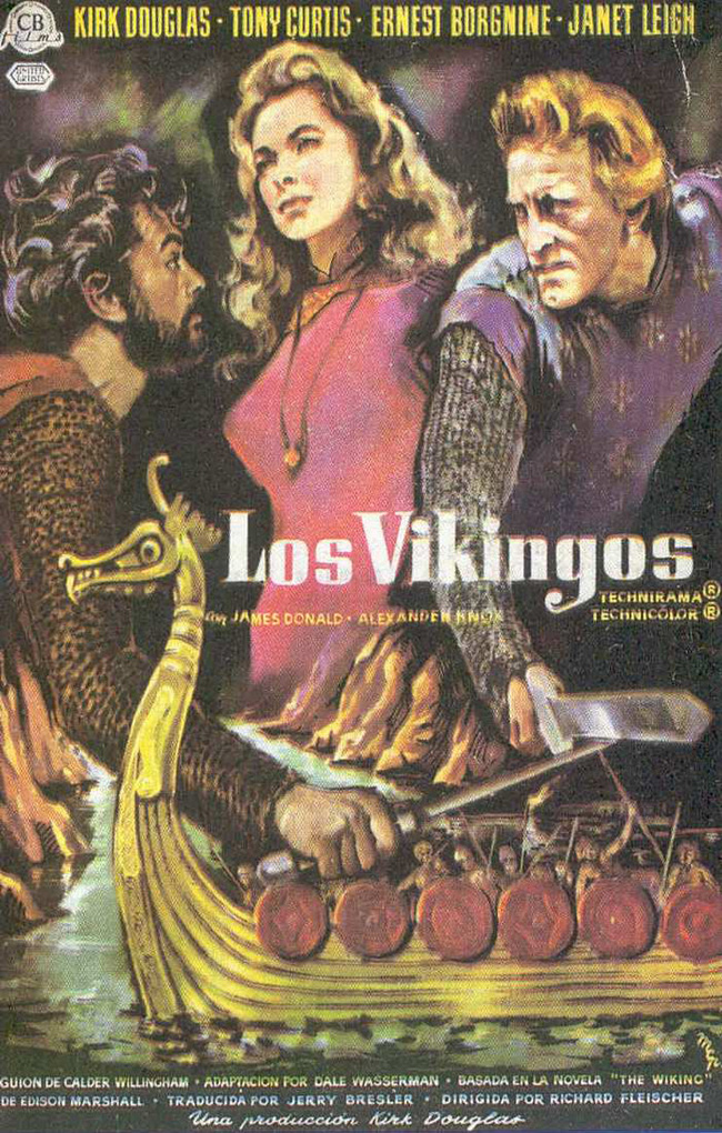 LOS VIKINGOS - The vikings - 1958