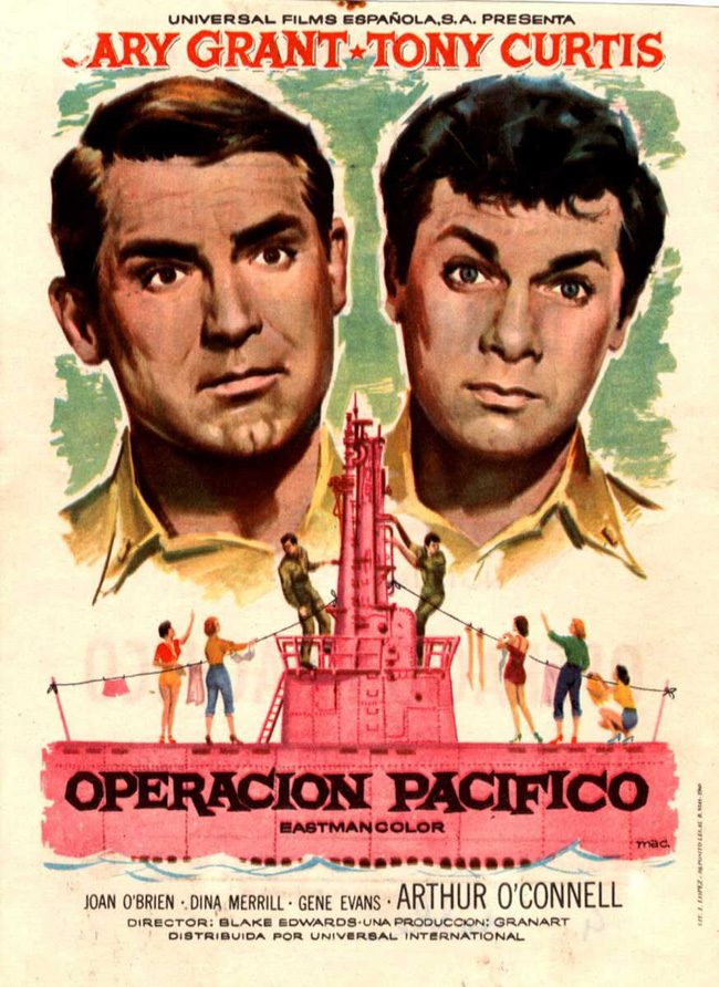 OPERACION PACIFICO - Operation Petticoat - 1959
