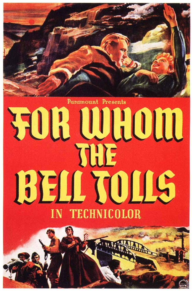 POR QUIEN DOBLAN LAS CAMPANAS - For Whom the Bell Tolls - 1943