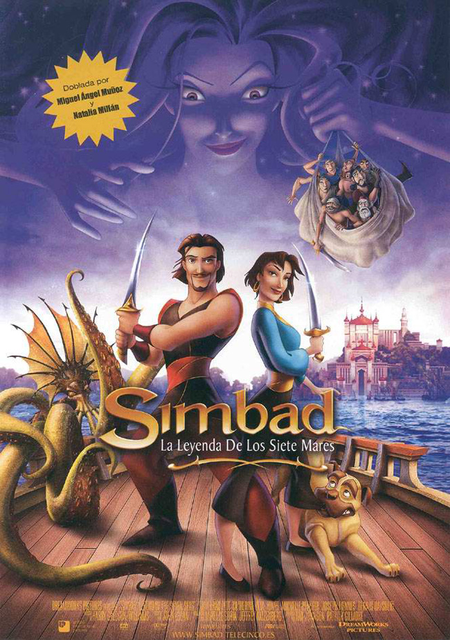 SIMBAD LA LEYENDA DE LOS 7 MARES - Sinbad Legend of the Seven Seas - 2003