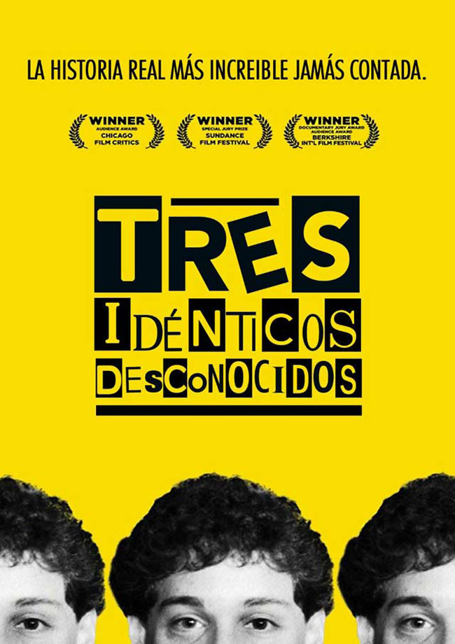 TRES IDENTICOS DESCONOCIDOS - Three identical strangers - 2018