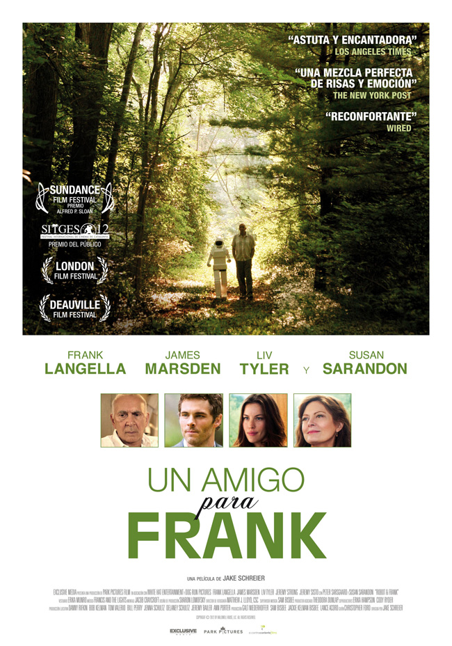 UN AMIGO PARA FRANK - Robot & Frank - 2012