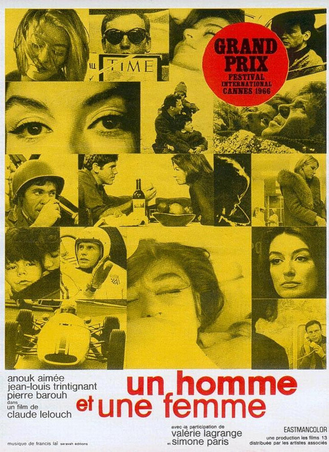 UN HOMBRE Y UNA MUJER - Un homme et une femme - 1966
