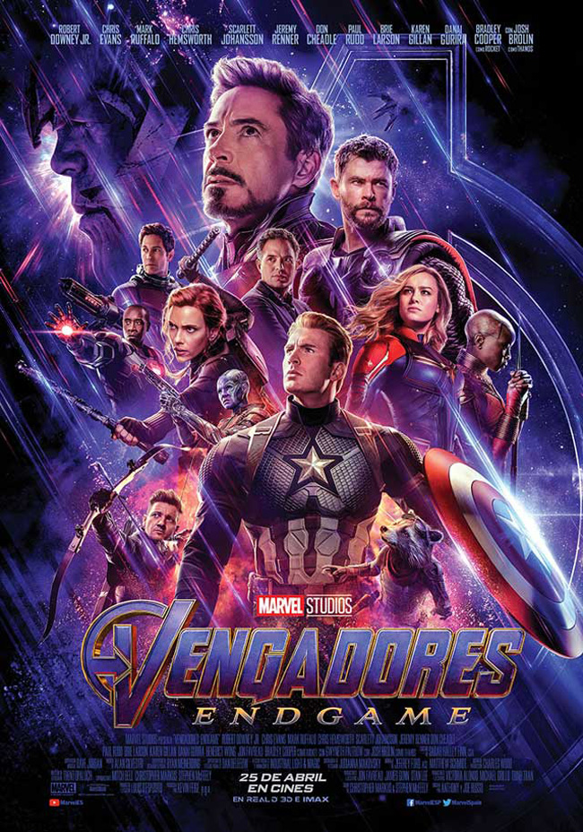VENGADORES, ENDGAME - Avengers, Endgame - 2019
