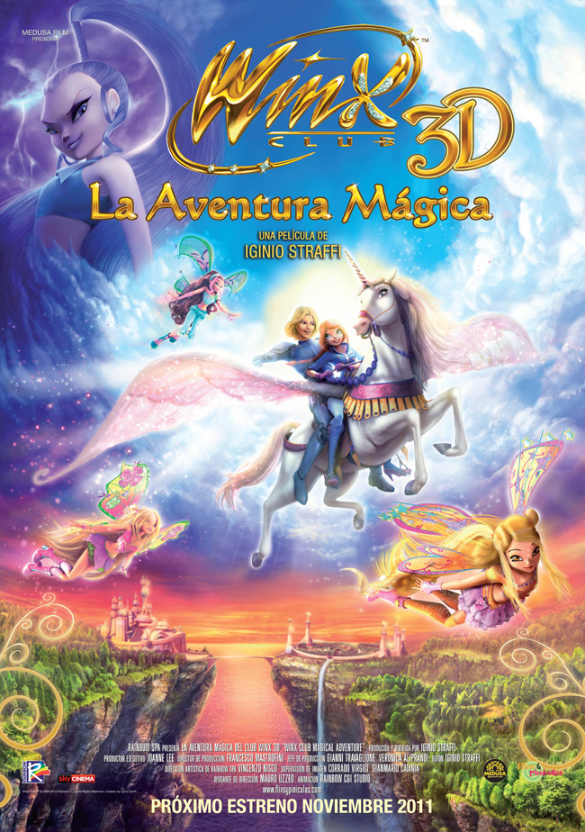 WINX 3D, LA AVENTURA MAGICA - Winx Club 3D, Magic Adventure - 2010