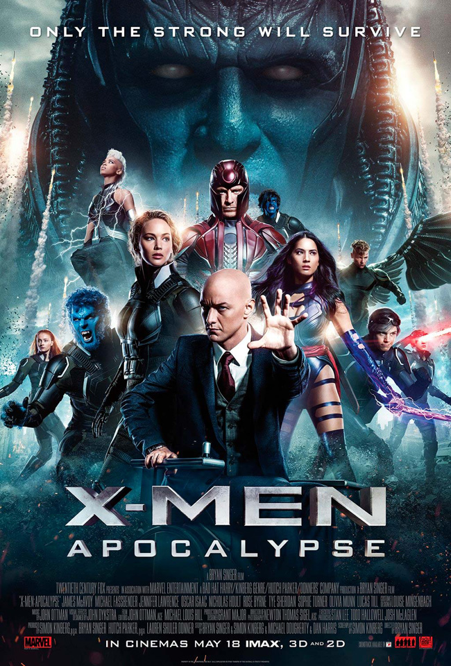 X-MEN, APOCALIPSIS -  X-Men, Apocalypse - 2016