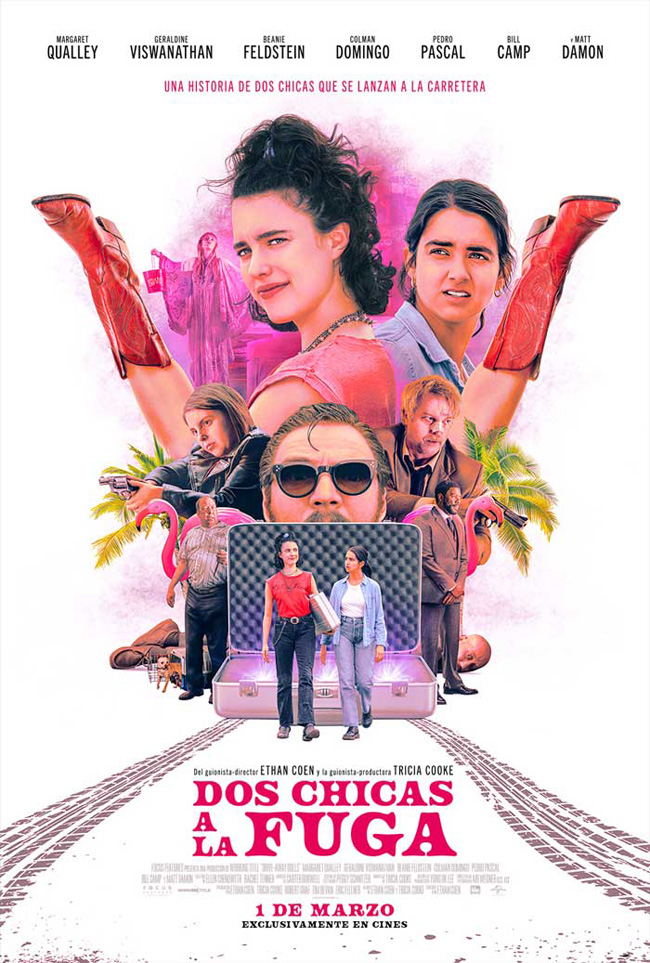 DOS CHICAS A LA FUGA - Drive-away dolls - 2023