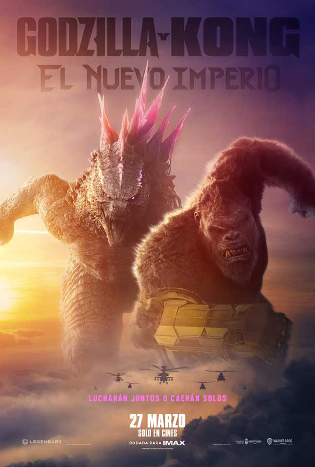 GODZILLA Y KONG, EL NUEVO IMPERIO - Godzilla x Kong, The new empire - 2024